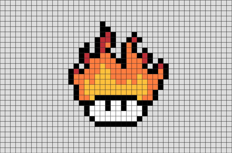 fire pixel art : +31 Idées et designs pour vous inspirer en images