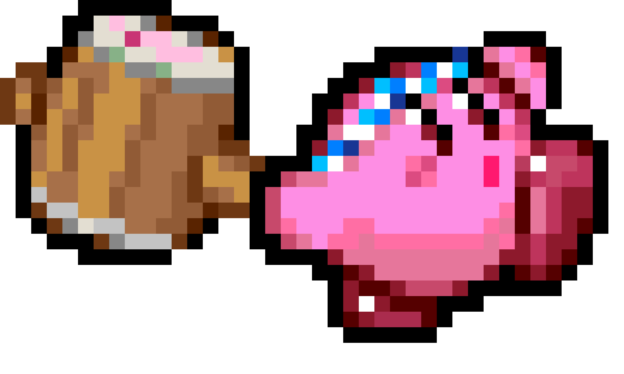 Kirby Pixel Art Transparent These Sprites In Particul - vrogue.co
