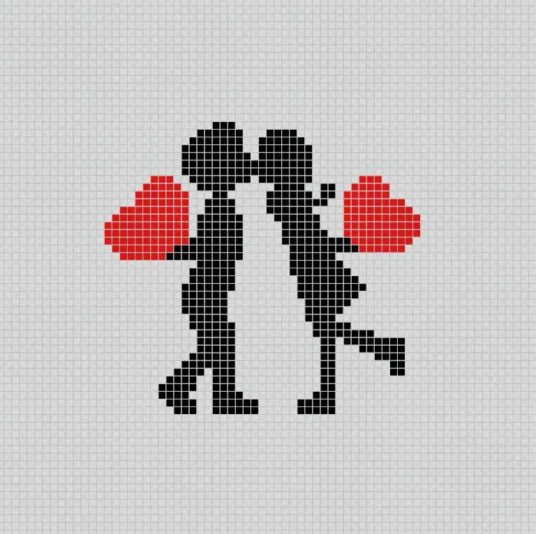  pixel  art couple  31 Id es et designs pour vous inspirer 