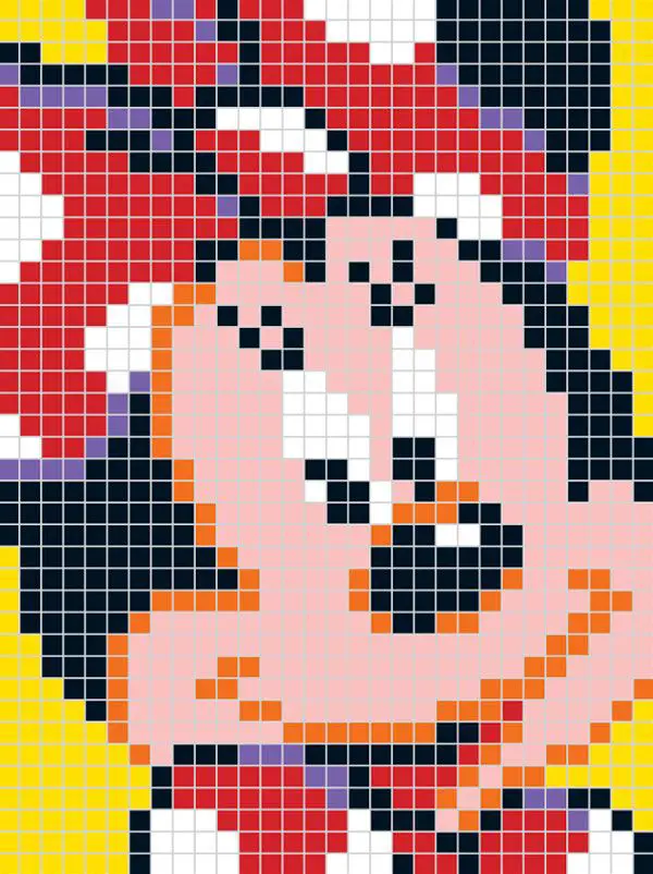 Mickey Pixel Art