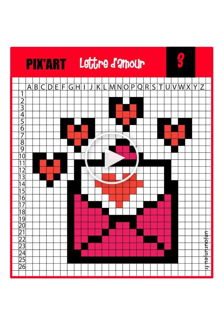 Pixel Art Lettre 31 Idées Et Designs Pour Vous Inspirer En Images