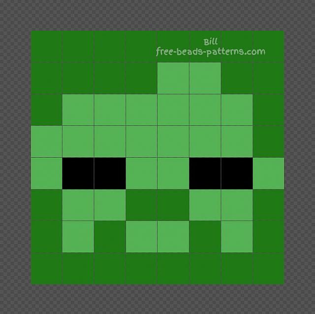 Dessin Pixel Art Minecraft Zombie Gamboahinestrosa Dessin Pixel Art ...