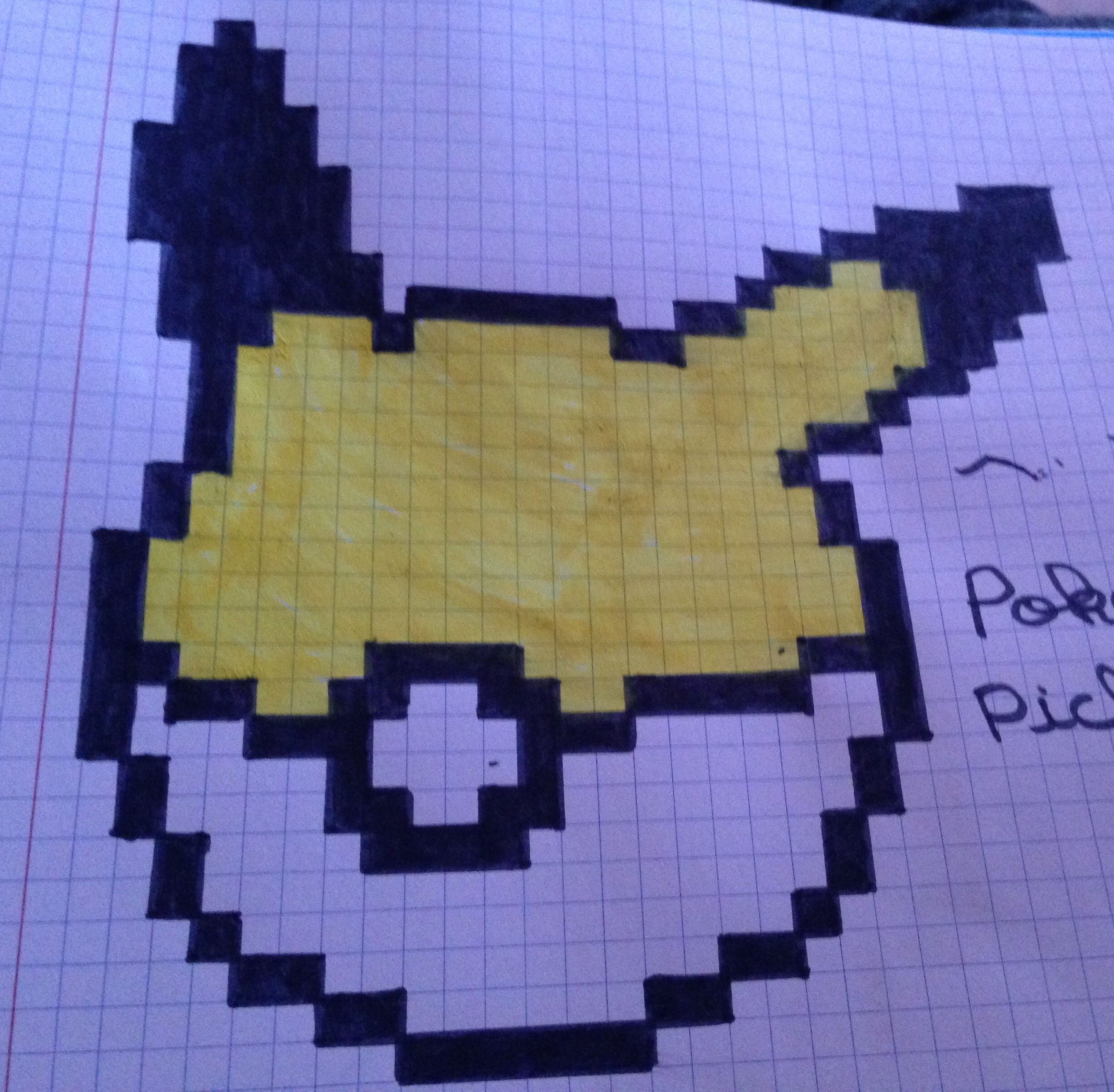 pixel art pikachu facile : +31 Idées et designs pour vous ...