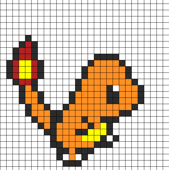 Pixel Art Pokemon Facile Et Petit 31 Idees Et Designs Pour Vous Inspirer En Images
