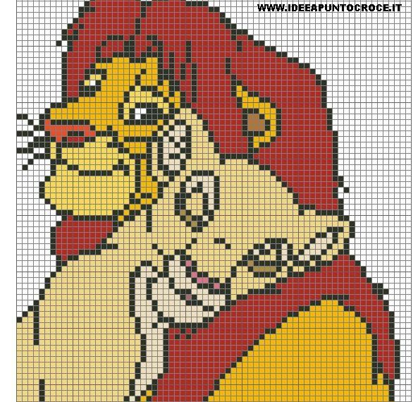  pixel  art  roi lion  31 Id es et designs pour vous 
