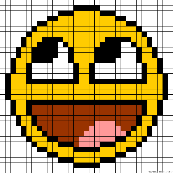 Pixel Art Smiley Coeur 31 Idees Et Designs Pour Vous Inspirer En Images