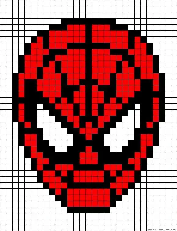 pixel art spiderman : +31 Idées et designs pour vous inspirer en images