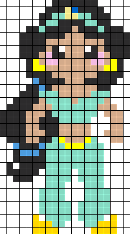 Pixel Art Disney Princesse Pixel Art Images