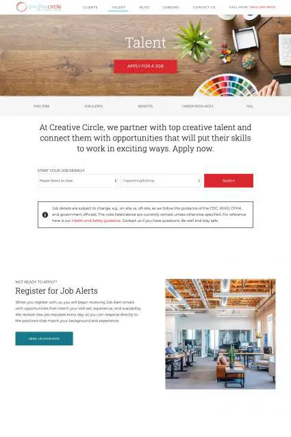 Site Web Creativecirce